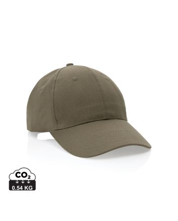 Impact 6 panel 190gr Recycled cotton cap with AWARE™ tracer