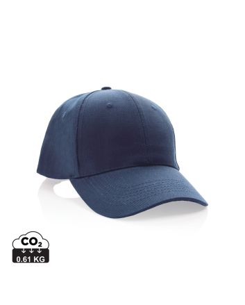 Impact 6 panel 280gr Recycled cotton cap with AWARE™ tracer