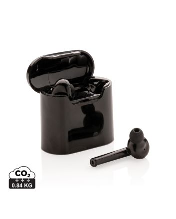 Liberty wireless earbuds in charging case