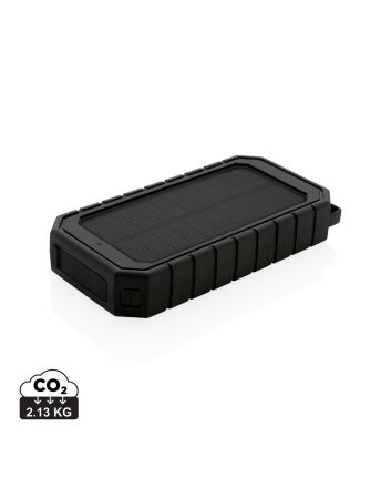RCS recycled plastic Solar powerbank with 10W Wireless