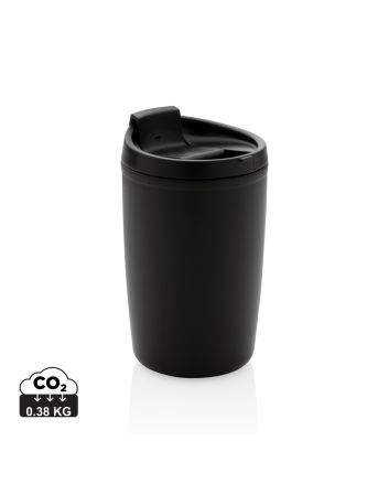 GRS Recycled PP tumbler with flip lid