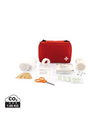 Mail size first aid kit