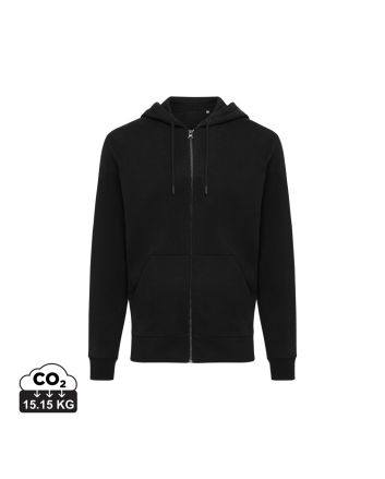 IQONIQ Abisko recycled cotton zip through hoodie