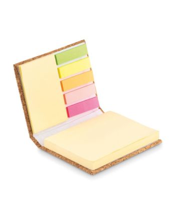 Eco Cork Sticky Note Pad