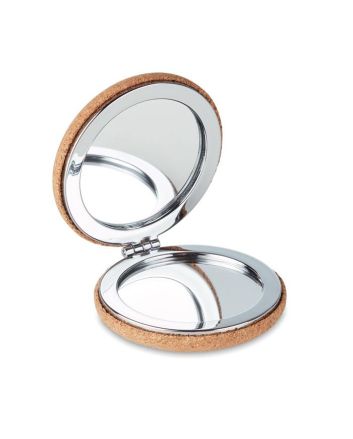 Guapa Compact Cork Double Mirror