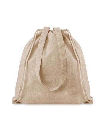 Duo Recycled Drawstring Bag With Handle