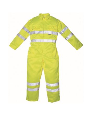 Yoko Hi-Vis Polycotton Coverall