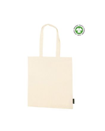 Sili 100% Organic Cotton Natural Tote Bag