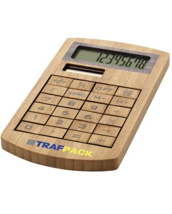 Bamboo Solar Powered Calculator