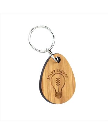 Bamboo Keyring