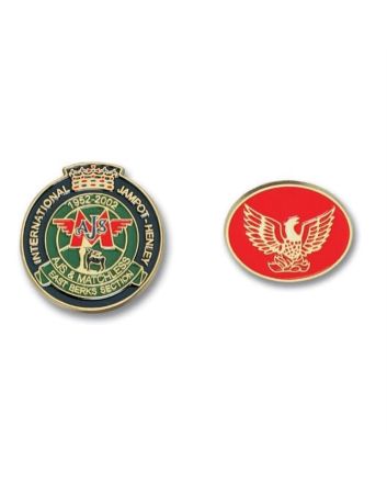 Soft Enamel Steel Badge