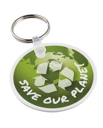 Round Recycled Keyring