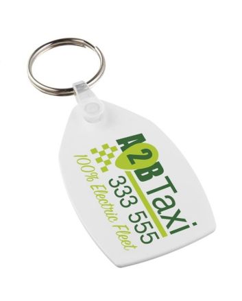 Rectangular Recycled Keyring