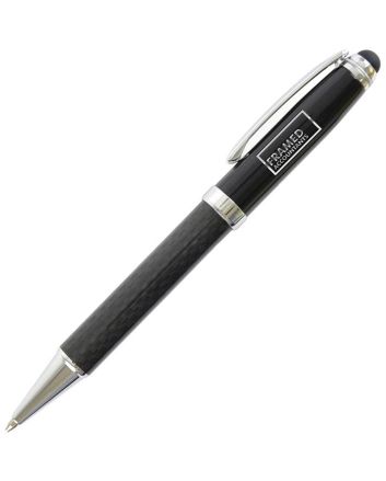 Carbon Fibre Black Stylus Ballpen