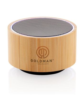 Bamboo Wireless Speaker 3W