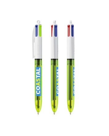 Bic 4 Colours Fluo Ballpen