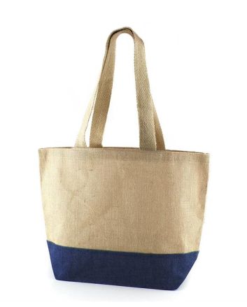 Dubu Colourful Jute Bag With Long Handles