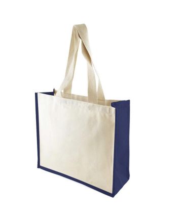 Kongoni Canvas Bag With Dyed Gusset