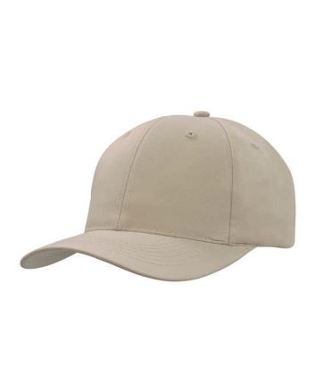 Poly Twill 6 Panel Cap