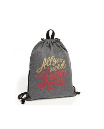 Jersey Drawstring Bag