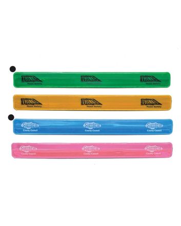 Reflective Slap Bands