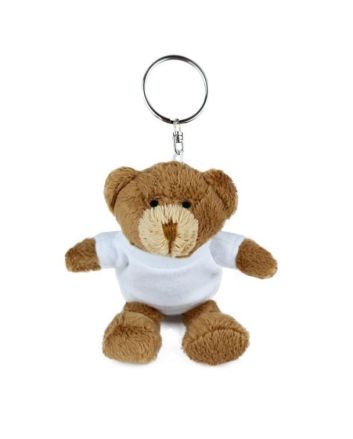 T-Shirt Bear Keyring 10cms