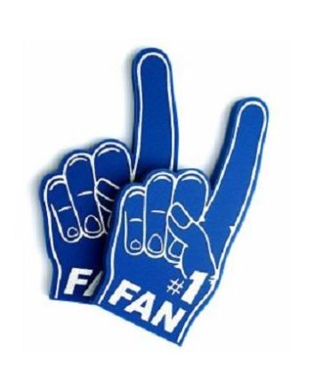 Large 45cm Foam Hand