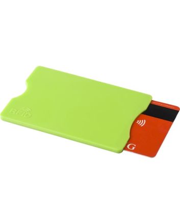 Plastic Card Holder with RFID Protection