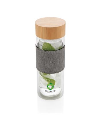 Impact Double Wall Glass Bottle 360ml