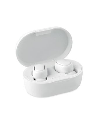 Rwing Recycled ABS White TWS Earbuds