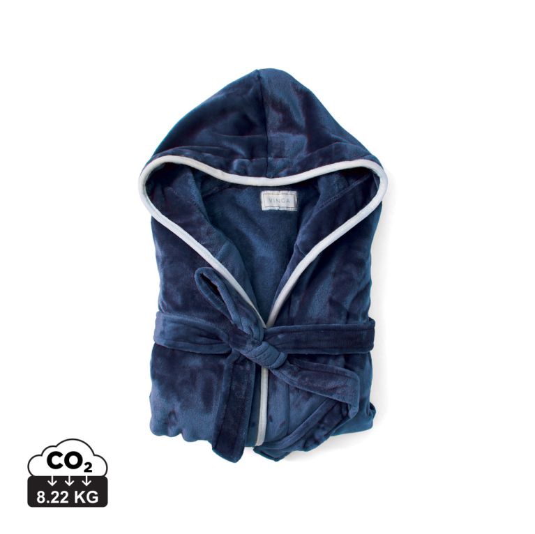 VINGA Louis luxury plush RPET robe