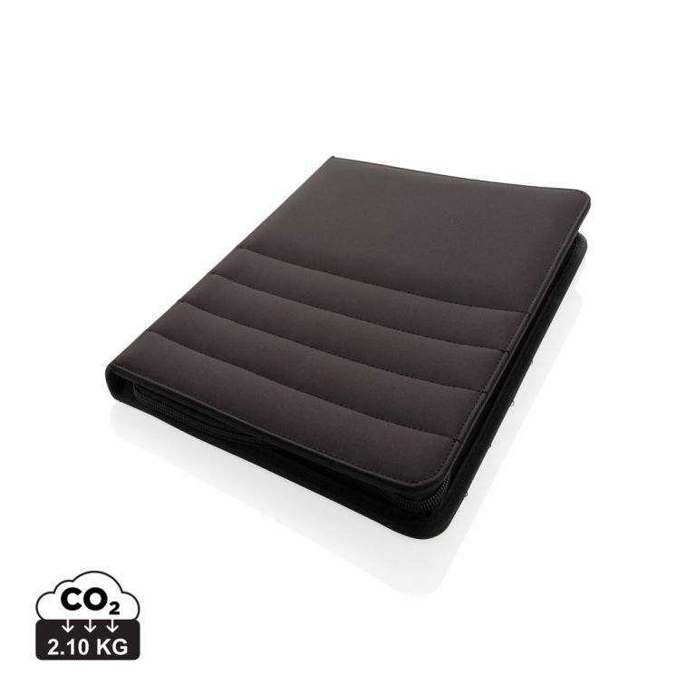 Impact AWARE™ RPET A4 portfolio with zipper