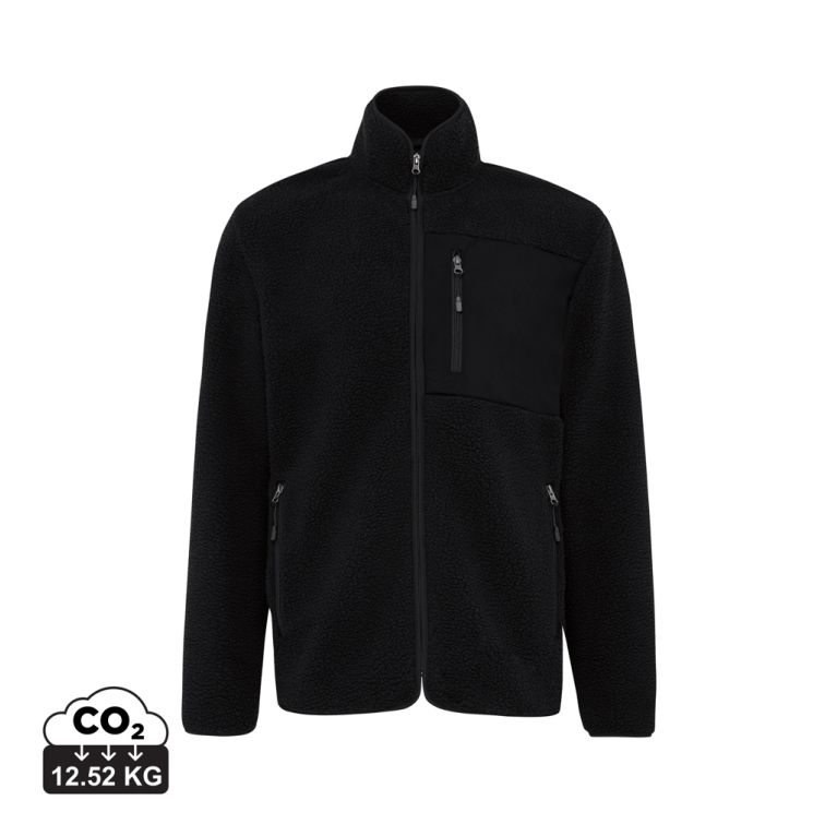 IQONIQ Diran recycled polyester pile fleece jacket