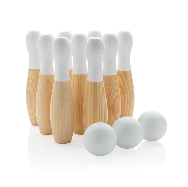 Wooden Skittles Set