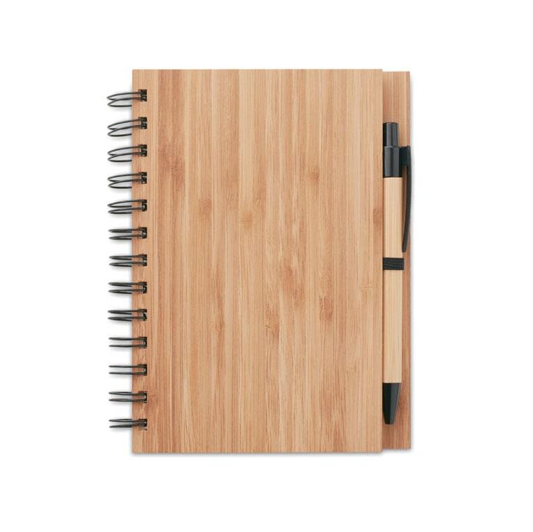 Bambloc Bamboo Notebook With Pen