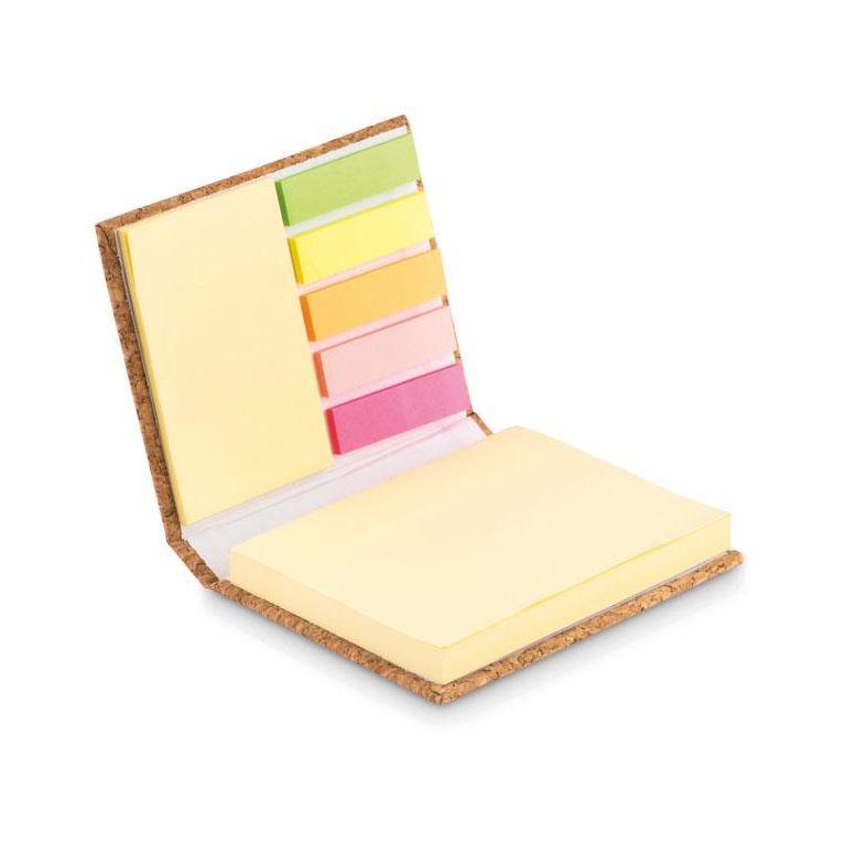 Eco Cork Sticky Note Pad