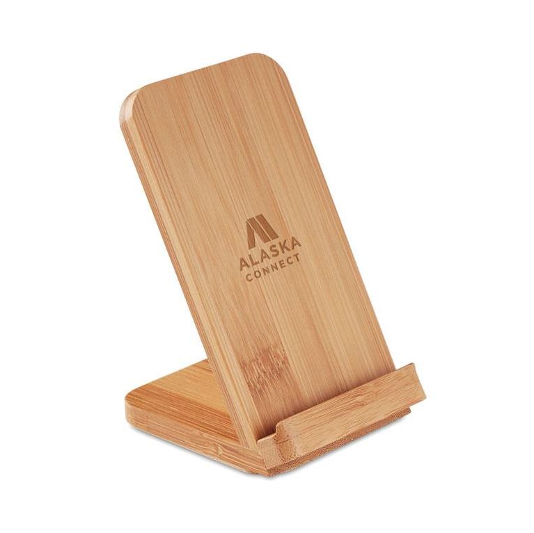 Bamboo Wireless Charging Stand