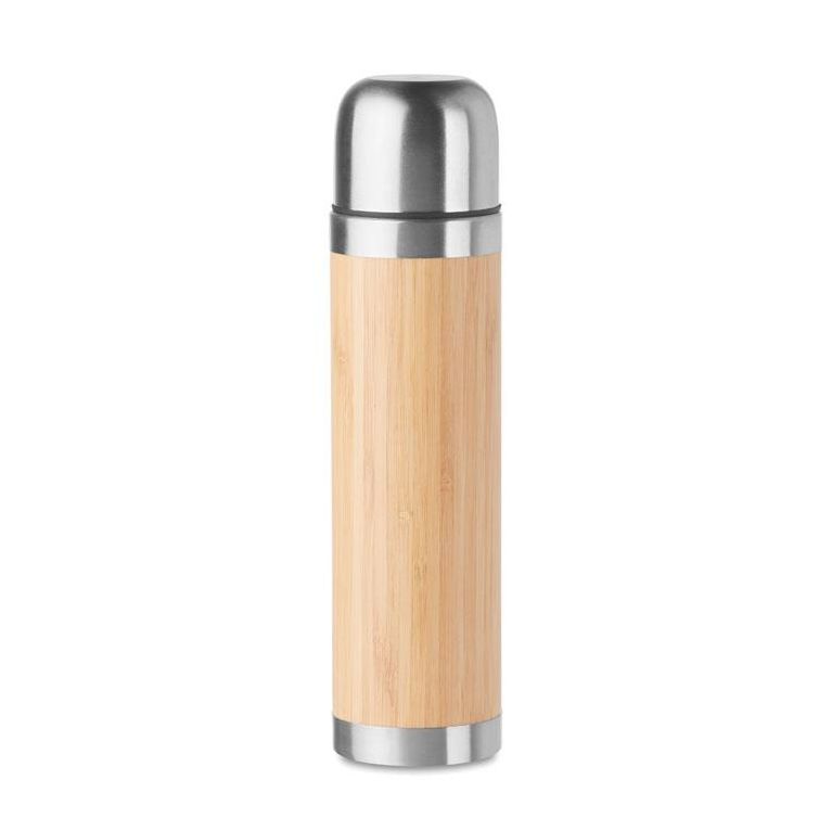 Chan Bamboo Vacuum Flask 400ml