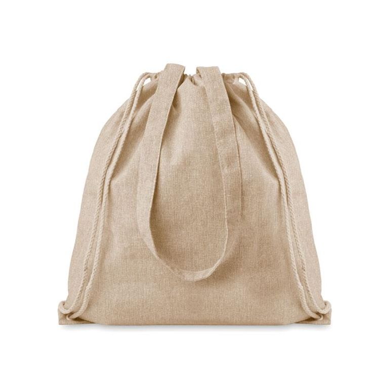 Duo Recycled Drawstring Bag With Handle