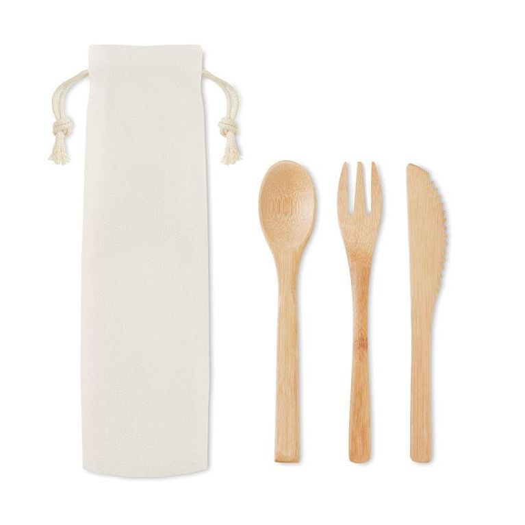 Bamboo Cutlery Set