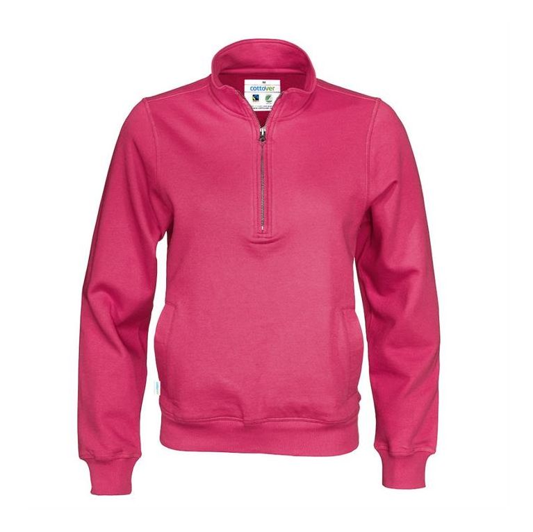 Half Zip Unisex Eco Sweatshirt