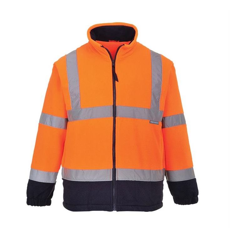 Portwest Hi Vis Mesh Lined Fleece