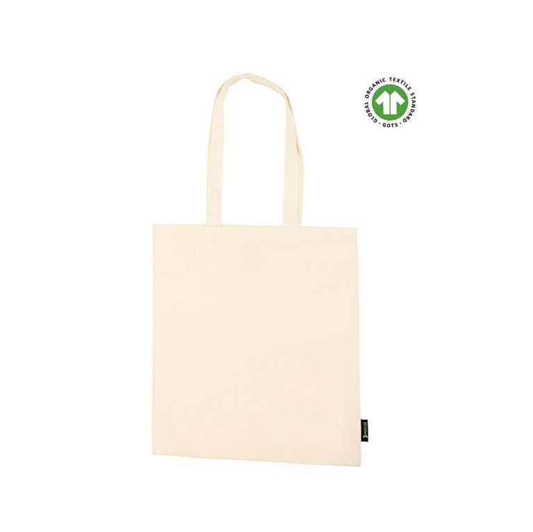 Sili 100% Organic Cotton Natural Tote Bag