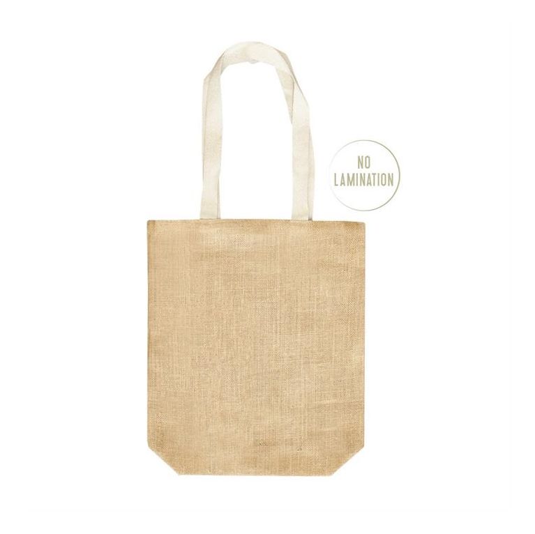 Kobe 100% Natural Jute Tote Bag