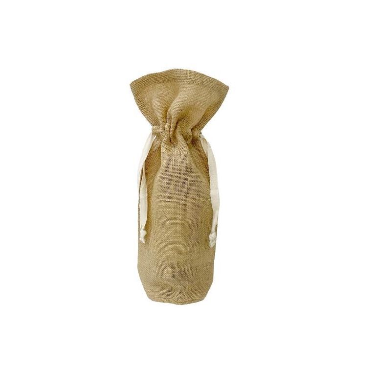 100% Jute Bottle Pouch