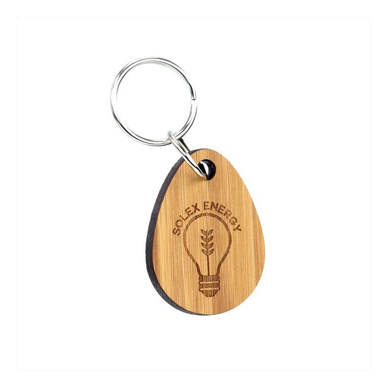 Bamboo Keyring