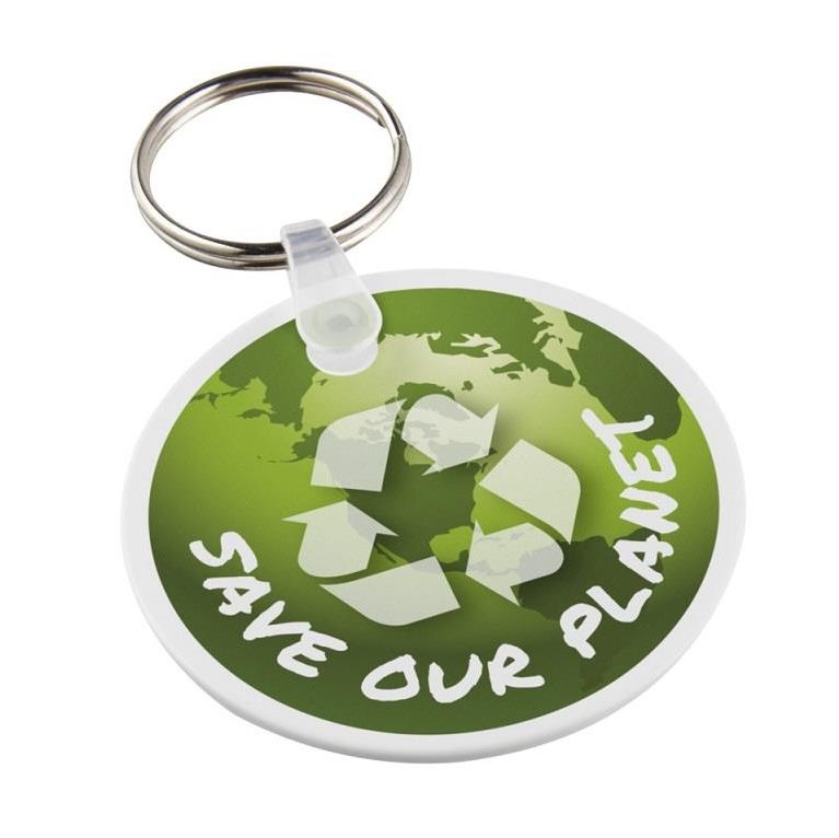 Round Recycled Keyring