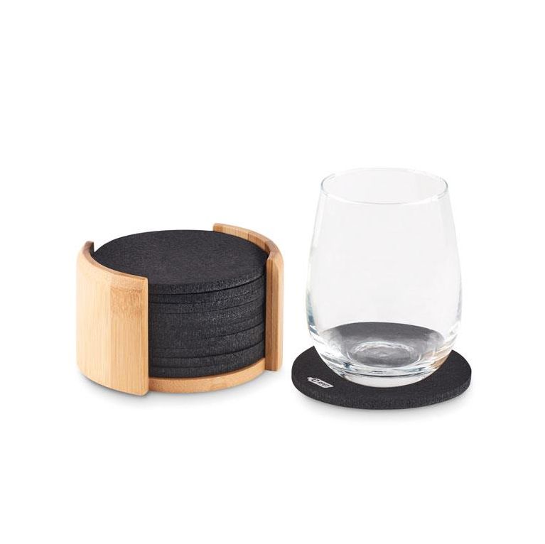 Bahia rPET Coaster Set & Holder