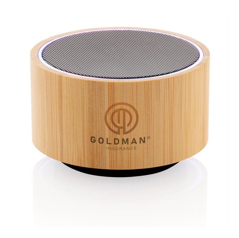 Bamboo Wireless Speaker 3W