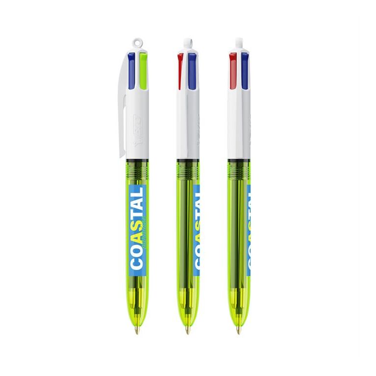 Bic 4 Colours Fluo Ballpen